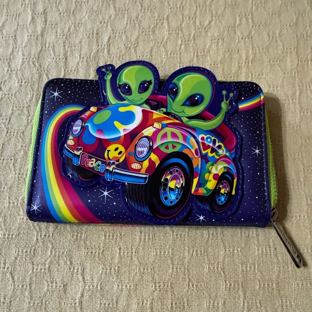 Loungefly Lisa Frank Zoomer & Zorbit Wallet
